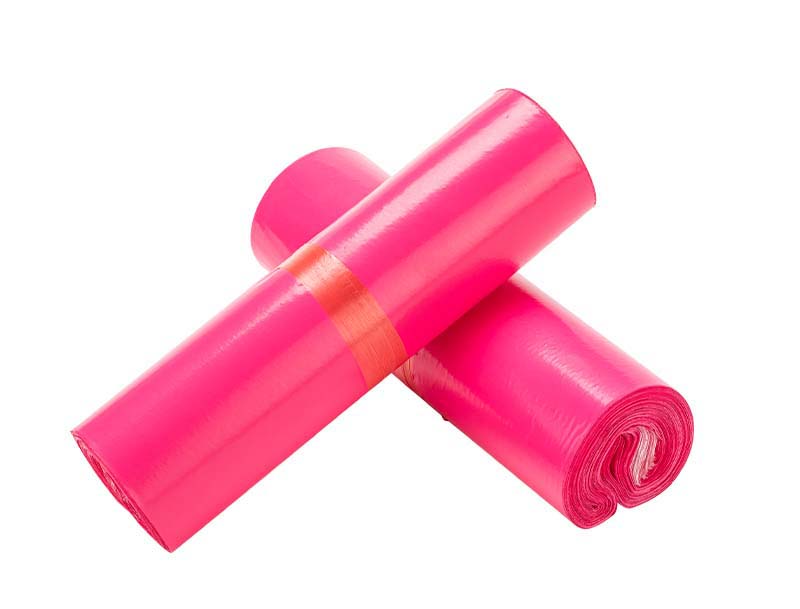 东兴玫红色快递袋-02